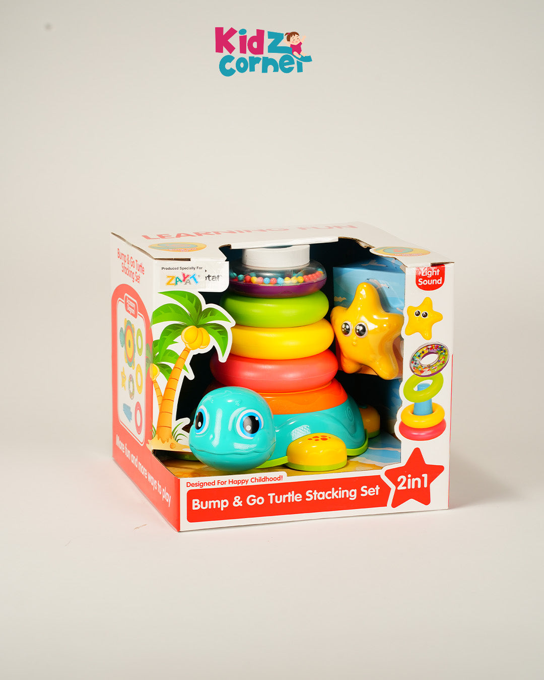 Bump & Go Turtle Stacking Set