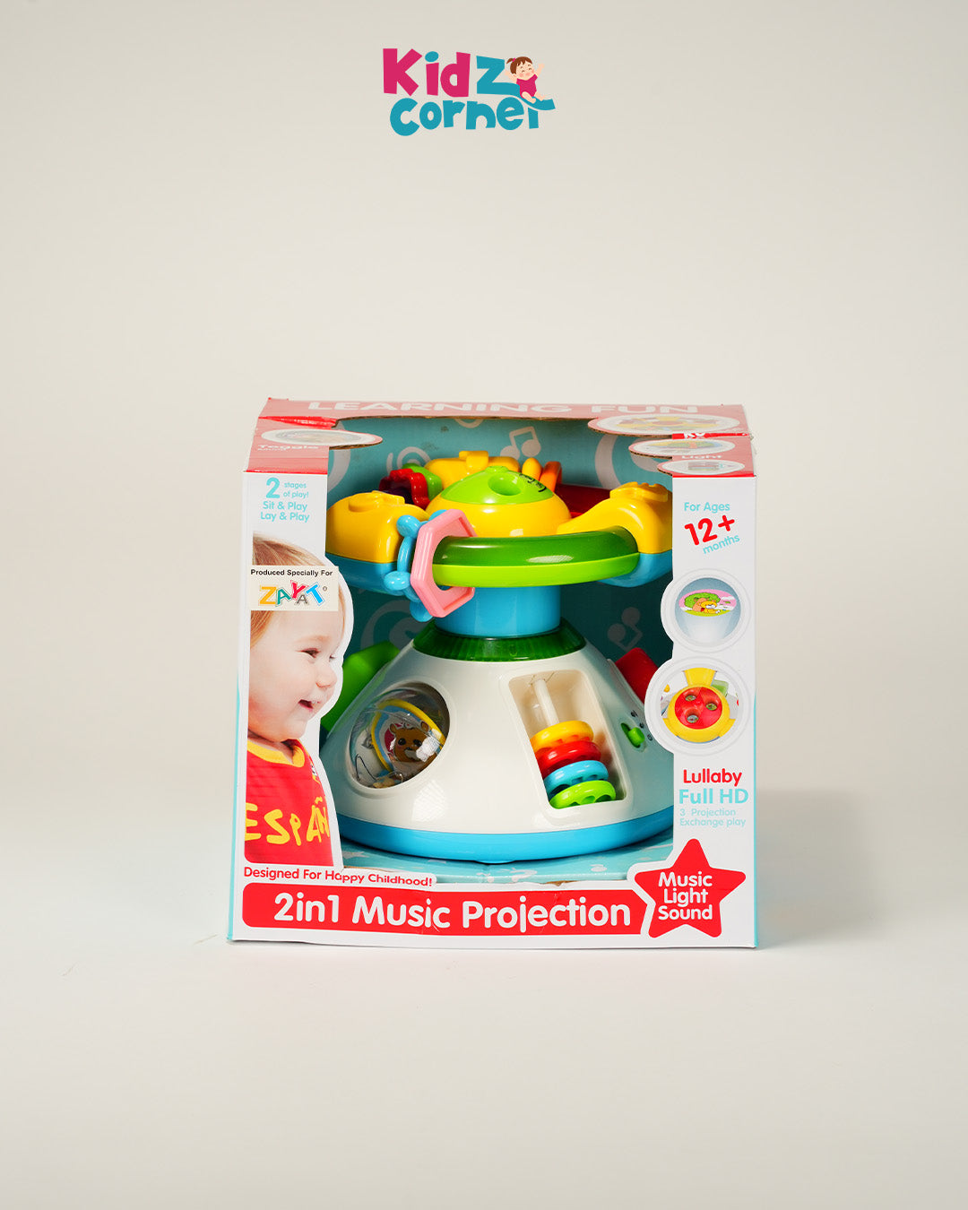 2-in-1 Music Projection Center