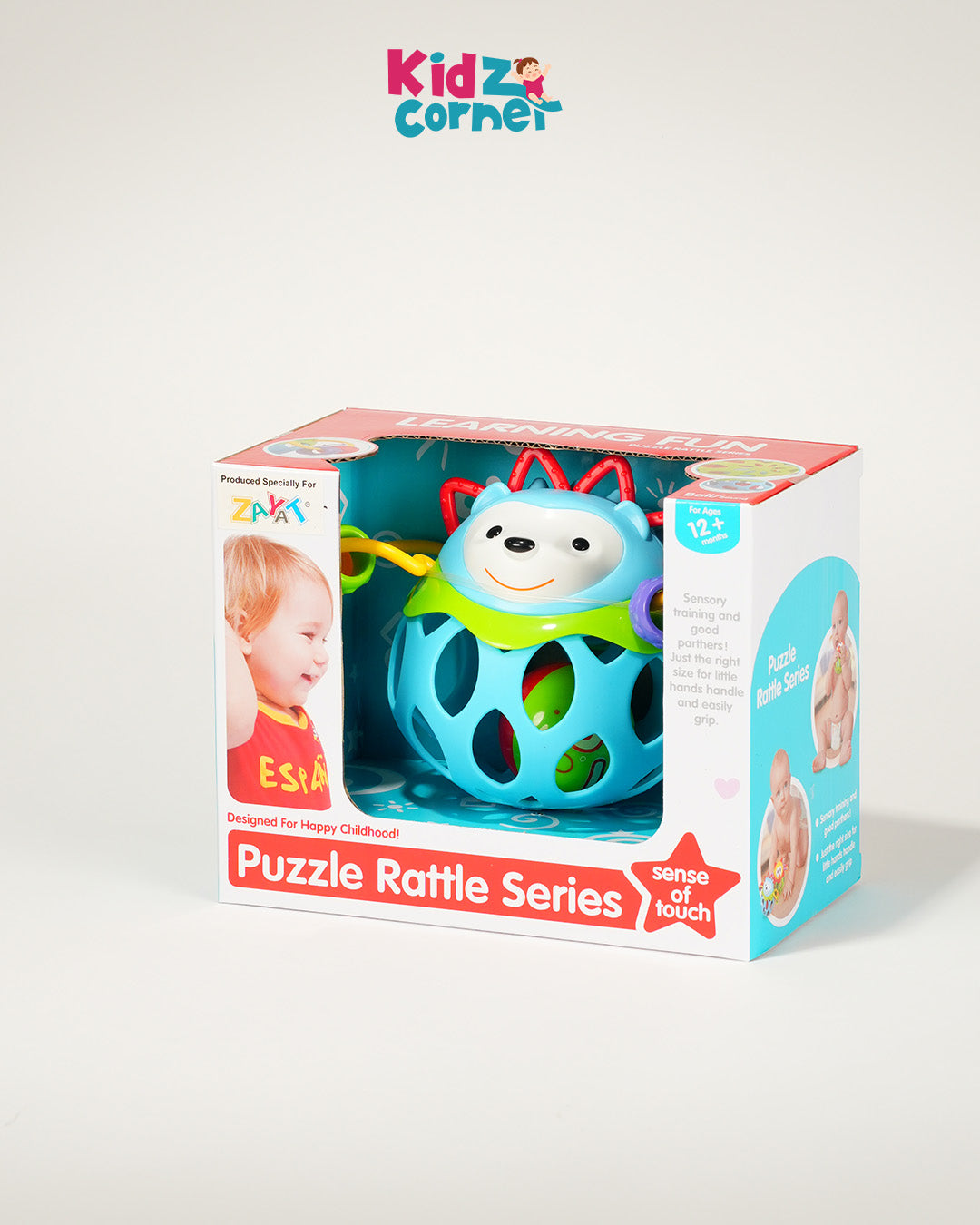 Puzzle Rattle Series (Hedgehog)