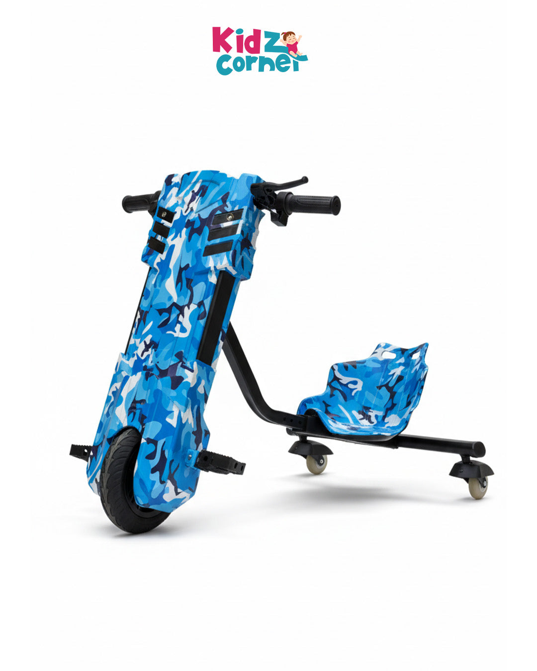 Blue Camo Drift Trike