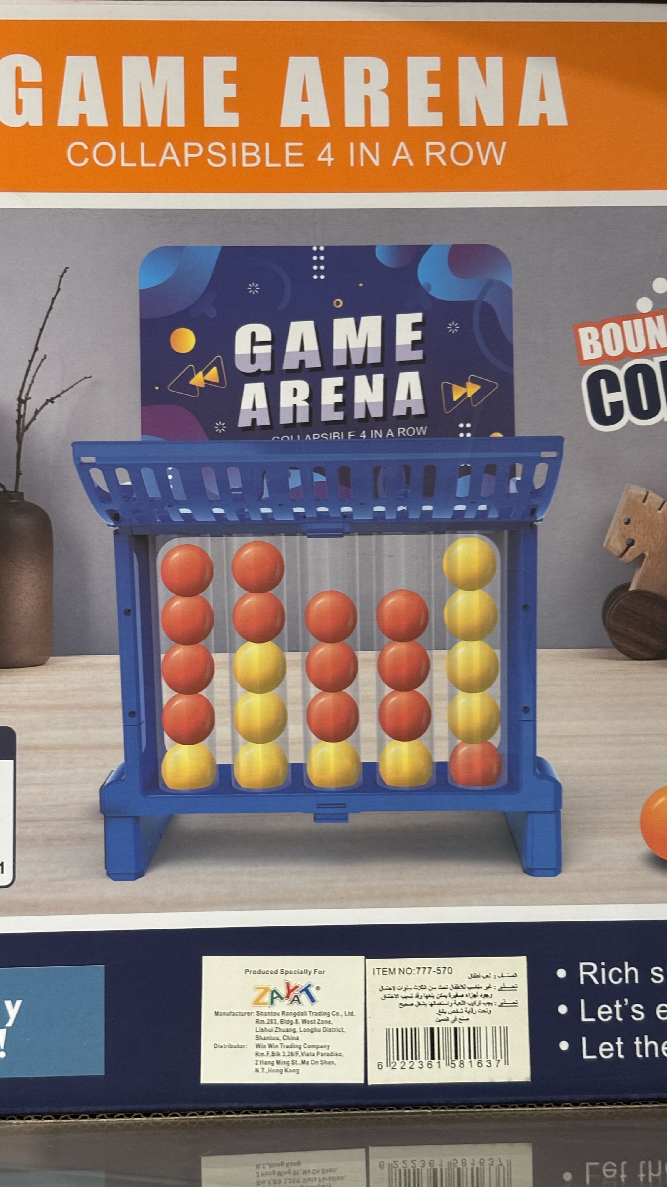 Game Arena Collapsible – Family Board Game