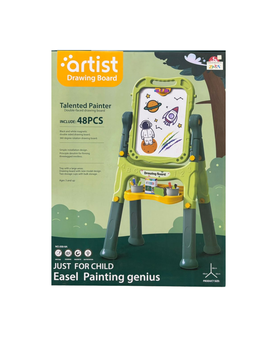 Kids Art Easel with Accessories