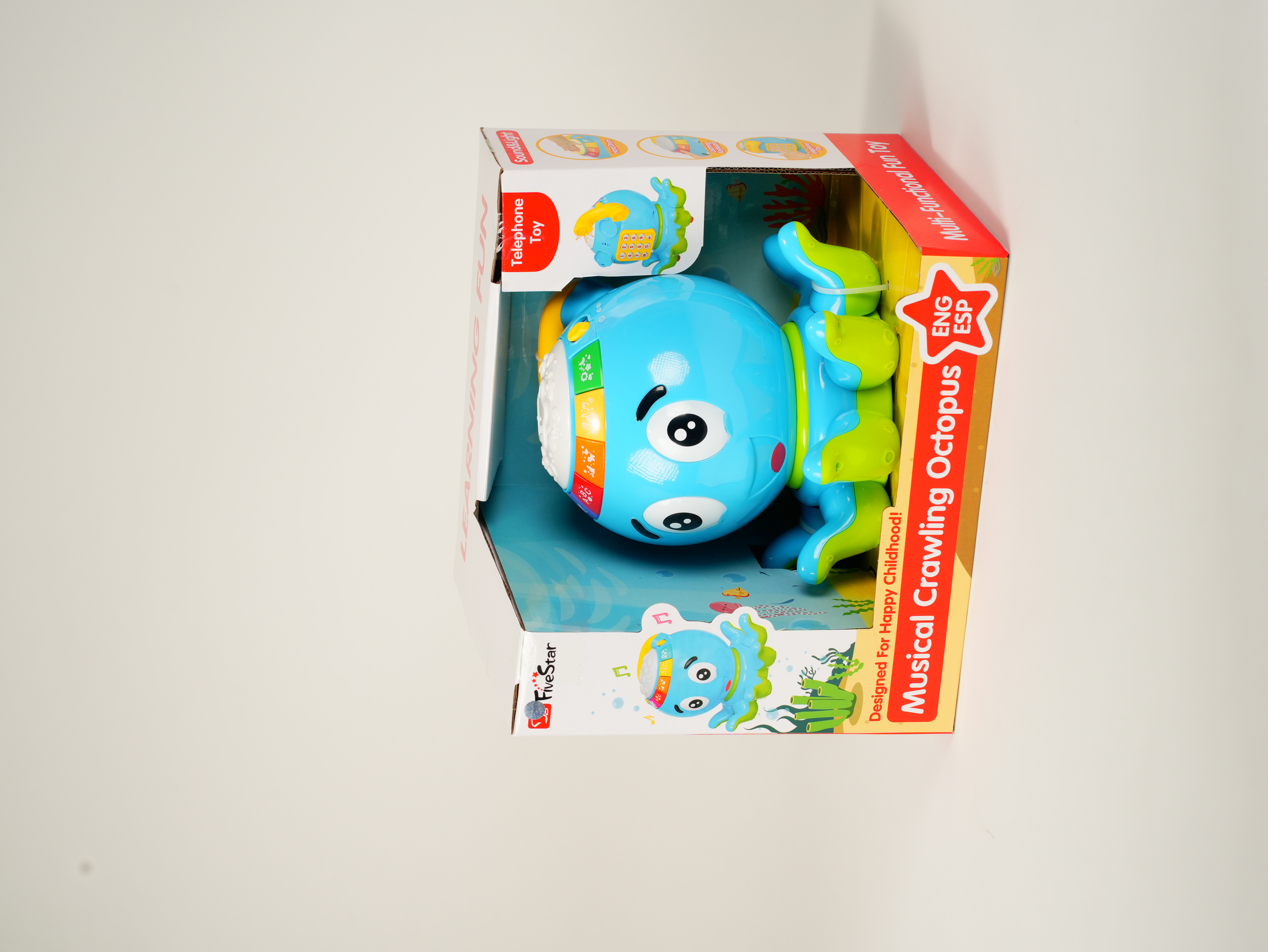 Musical Crawling Octopus