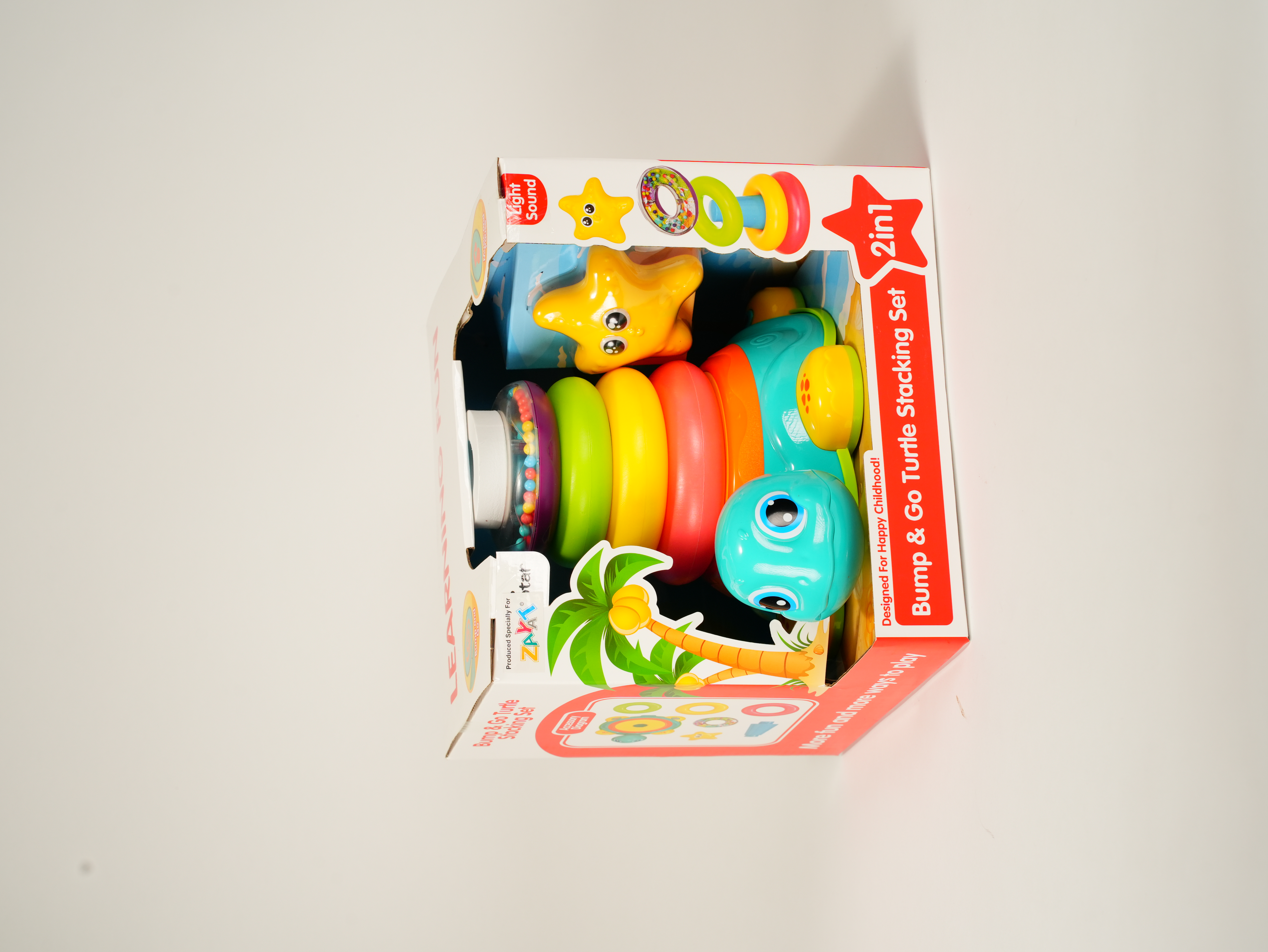 Bump & Go Turtle Stacking Set